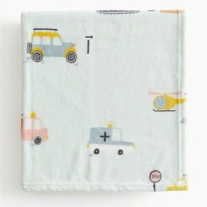 Vehicles Fleece Blanket NWT